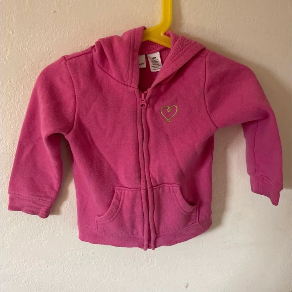 Pink girl sweater 18mo